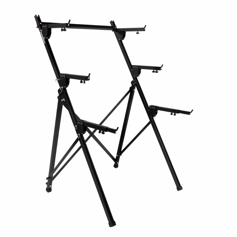 Gator Frameworks GFW-KEY3TIER-A 3-Tier A-Frame Keyboard Stand
