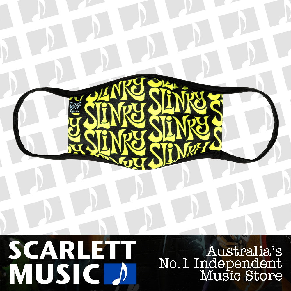Ernie Ball Green Slinky Face Masks Teen Size — view 2
