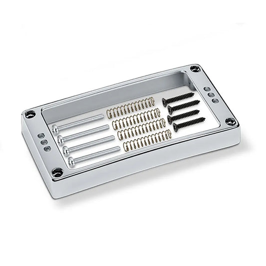 Schaller Curved Guitar Pickup Frame - High Chrome 3H-17020214