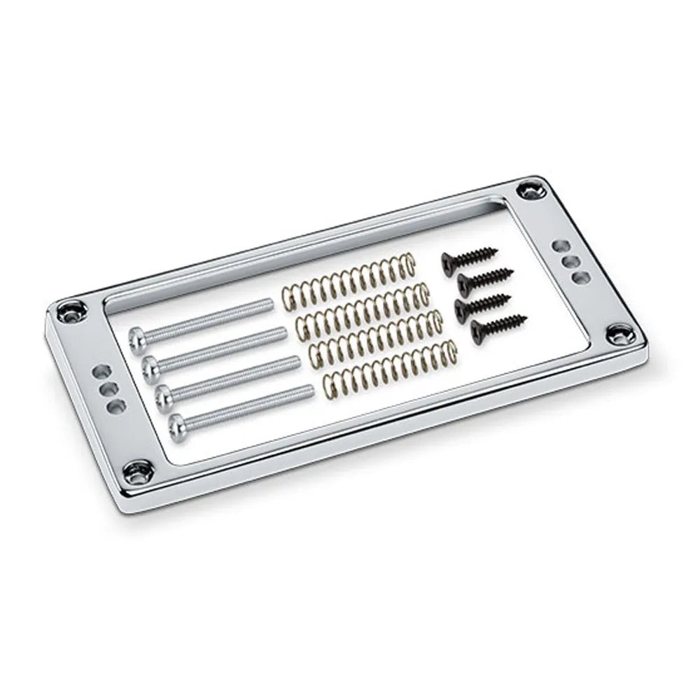 Schaller Guitar Pickup Frame Flat Low Chrome 1H