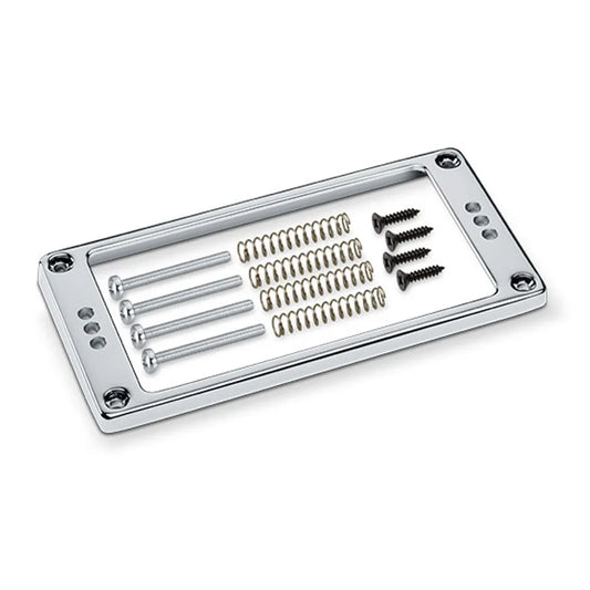 Schaller Guitar Pickup Frame Flat Low Chrome 1H