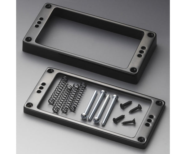 Schaller Guitar Pickup Frame-FlatLow Black 3H-17020411
