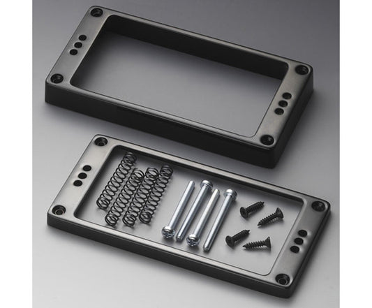 Schaller Guitar Pickup Frame-FlatLow Black 3H-17020411