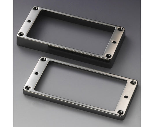 Schaller Guitar Pickup Frame-FlatLow Ruthenium 1H-17040611