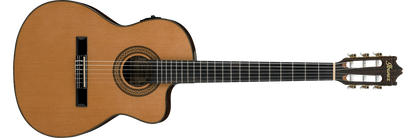 Ibanez GA5TCE Classical Guitar w/ Cutaway & Pickup (Amber High Gloss)