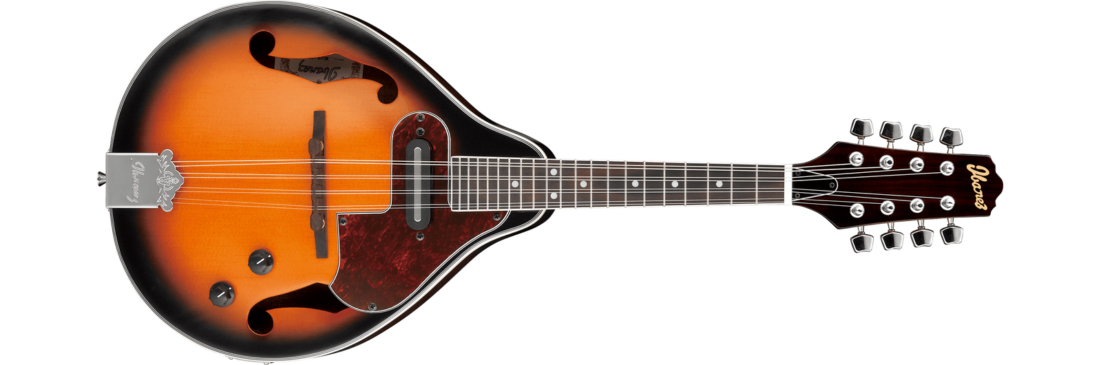 Ibanez M510E 8 String A Shape Mandolin Vintage Sunburst