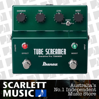 Ibanez TS808DX Tube Screamer Deluxe Effect Pedal — view 2
