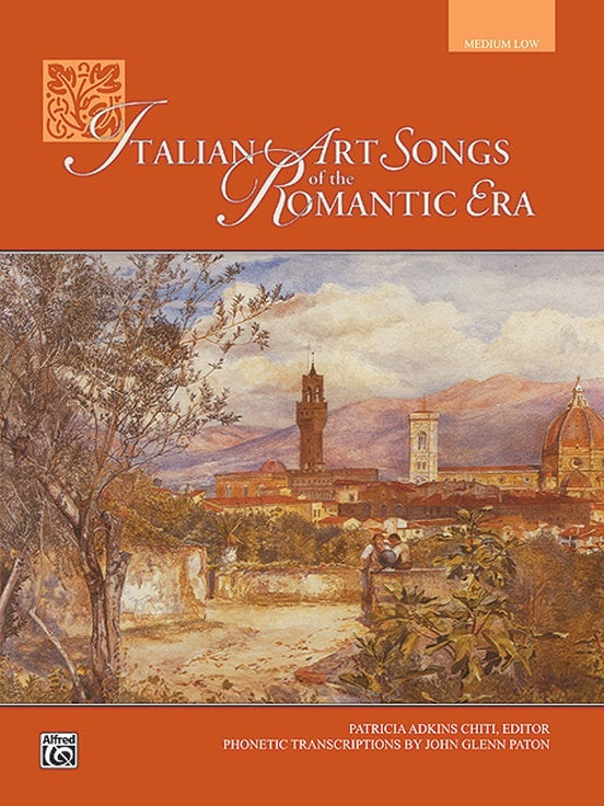 Italian Art Songs Romantic Era Med/Low Book