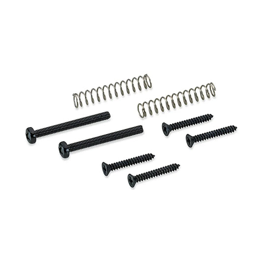 Schaller Guitar Pickup Height Adjustment Screw Kit Black 1237H4