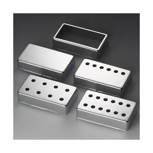 Schaller 8 Hole Guitar Pickup Cover Chrome 17010205