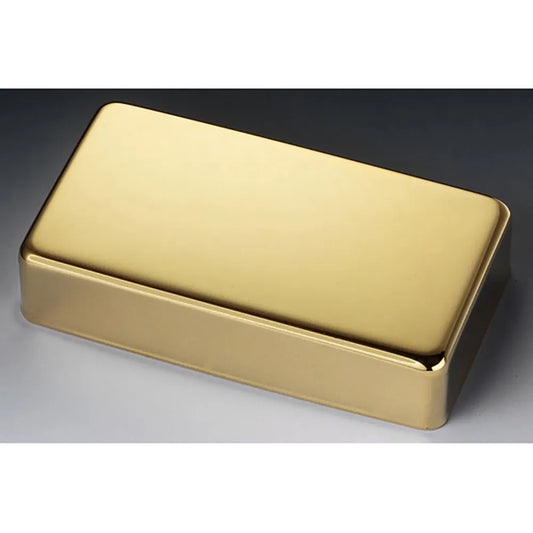 Schaller Closed Guitar Pickup Cover Gold 146-17010502