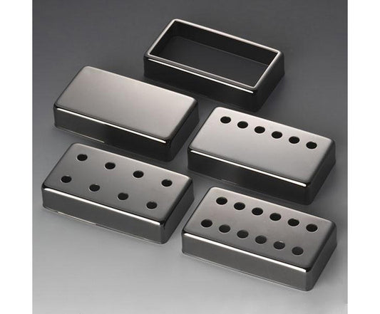 Schaller Guitar Pickup Cover-Closed Ruthenium-17010602
