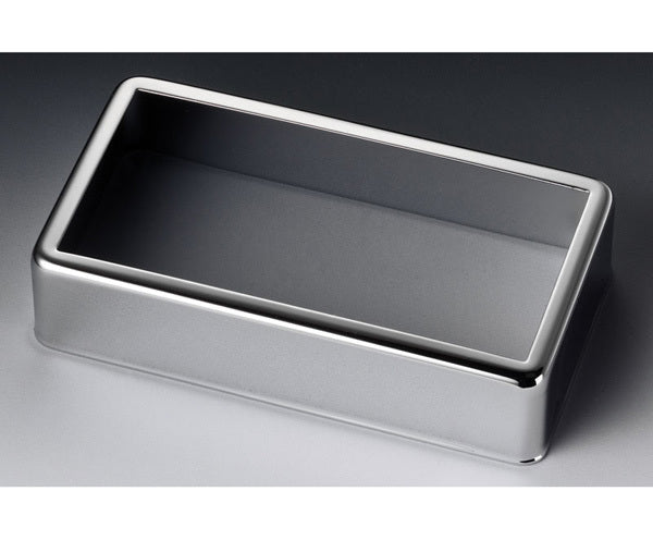 Schaller Guitar Pickup Cover-Open Chrome 154-17010201