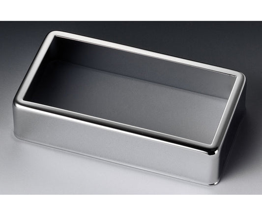 Schaller Guitar Pickup Cover-Open Chrome 154-17010201