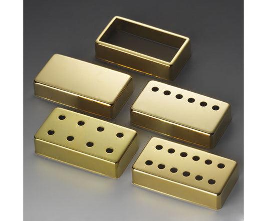 Schaller Guitar Pickup Cover-Open Gold 156-17010501