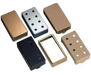 Schaller 12 Hole Guitar Pickup Cover Black 1148B