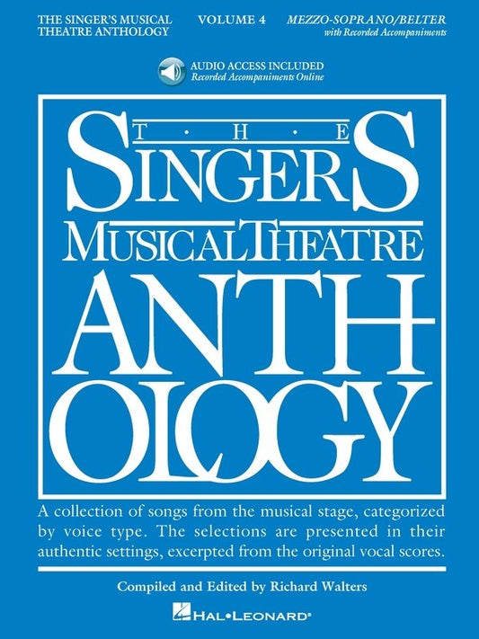 Singer's Musical Theatre Anthology Vol. 4 — Mezzo/Belter, Book/Online Audio (Hal Leonard)