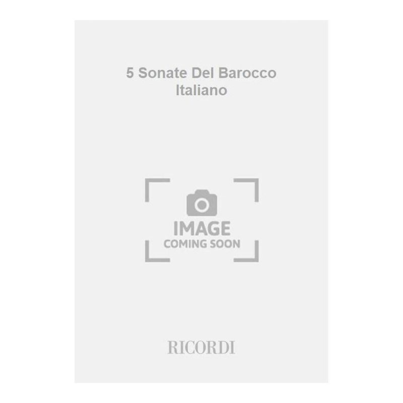 5 Son Del Barocco Italiano Per Vc E Bc Book