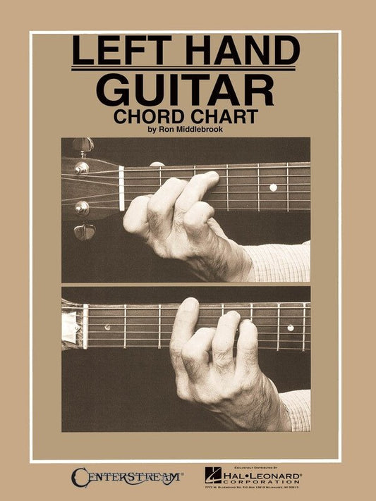 Left Hand Guitar Chord Chart (Centerstream Publications)