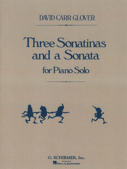 Glover - 3 Sonatinas And Sonata Piano Solo (Softcover Book)