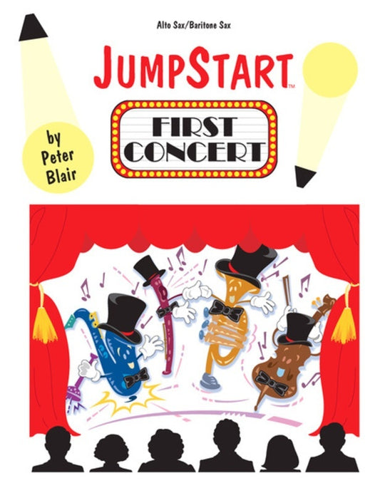 Jumpstart First Concert Alto Sax Baritone Sax