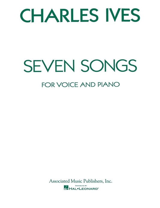 Ives 7 Songs Voice and Piano
