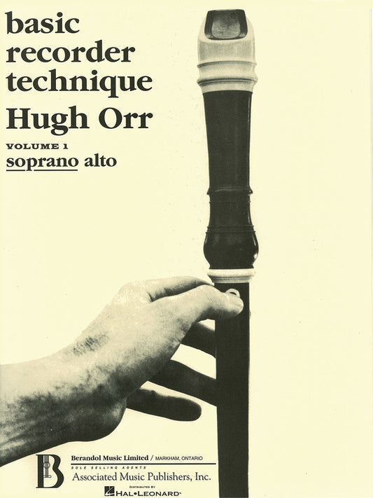Basic Recorder Technique Volume 1