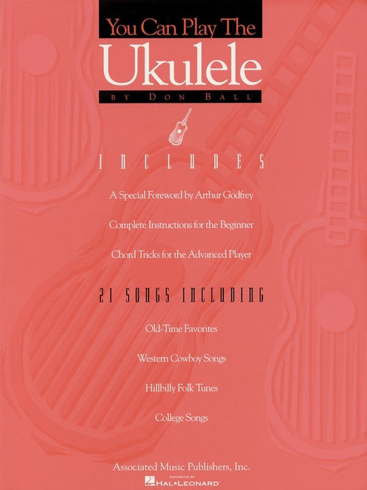 Don Ball - You Can Play The Ukulele (Softcover Book)