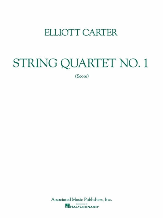 Carter String Quartet N.1 Score