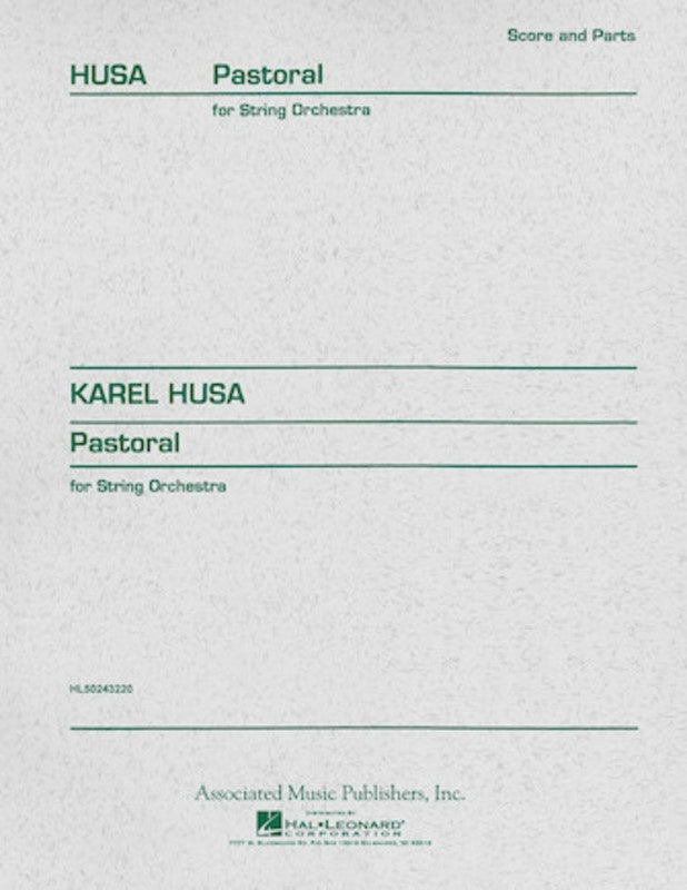 Husa - Pastoral For String Orchestra Score/Parts