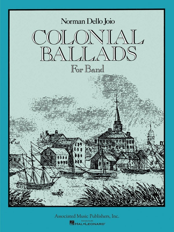 Dello Joio - Colonial Ballads Concert Band 4-5 Score/Parts