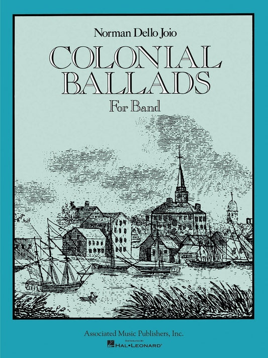 Dello Joio - Colonial Ballads Concert Band 4-5 Score/Parts