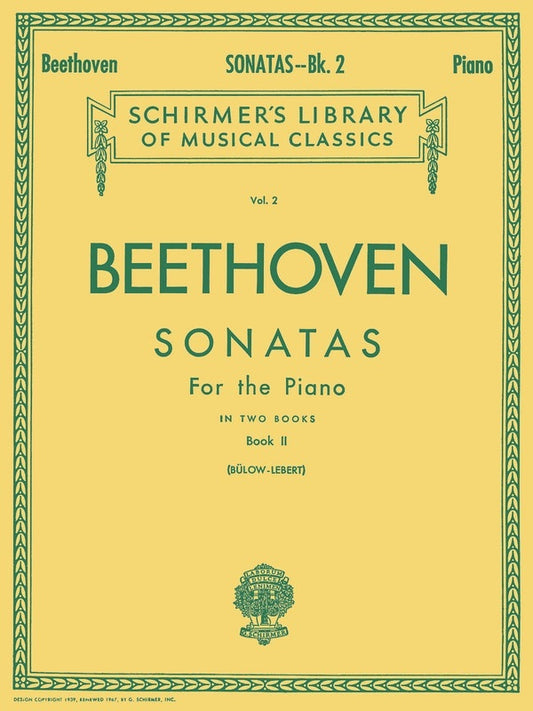 Beethoven - Piano Sonatas Book 2 (Softcover Book)