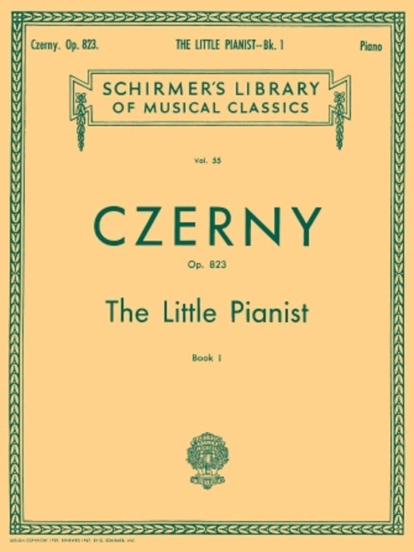 Czerny - The Little Pianist Op 823 Book 1 (Softcover Book)