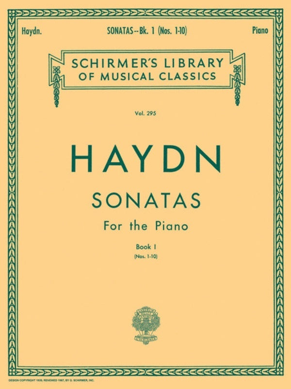Haydn 20 Sonatas Book.1 Lib.295 Piano