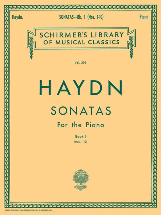 Haydn 20 Sonatas Book.1 Lib.295 Piano