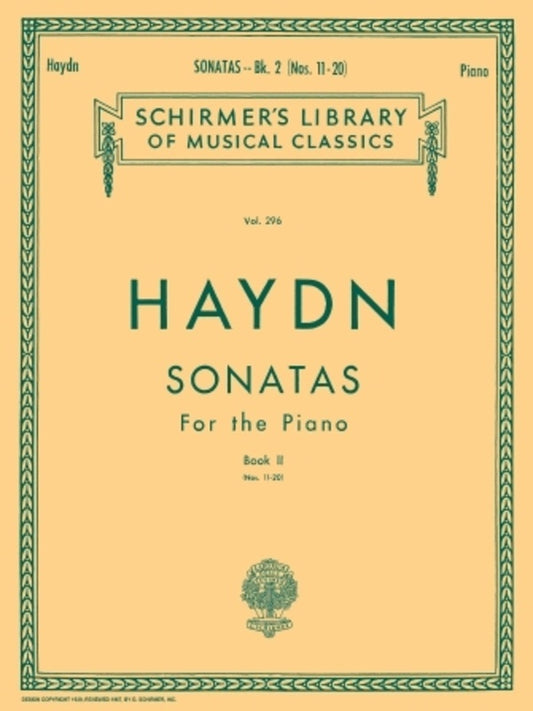 Haydn 20 Sonatas Book.2 Lib.296 Piano