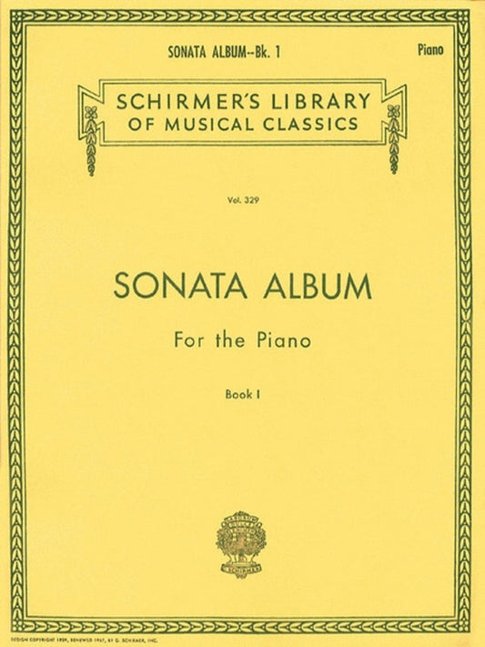 Sonata Album Book.1 Lib.329 Piano