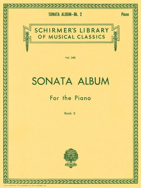 Sonata Album Book.2 Lib.340 Piano
