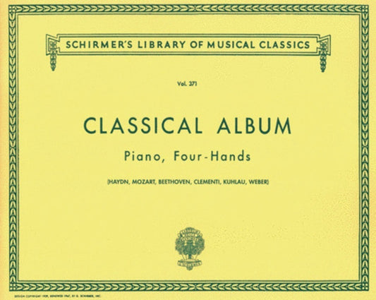Classical Album Piano Duets Lib.371
