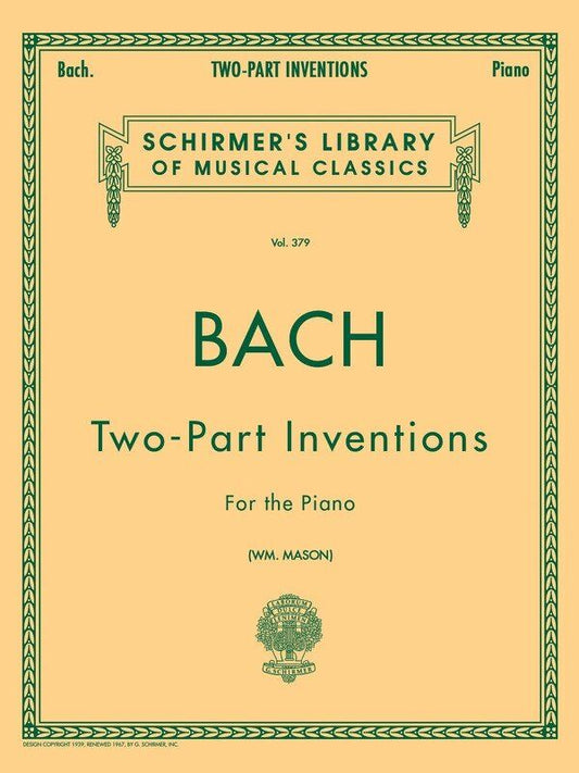 Bach - 15 Two-Part Inventions for Piano