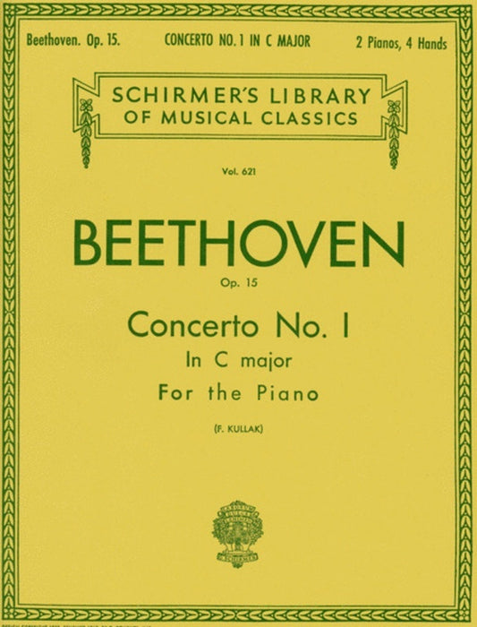 Beethoven Concerto N.1 In C Op 15 2 Pianos Lib.621