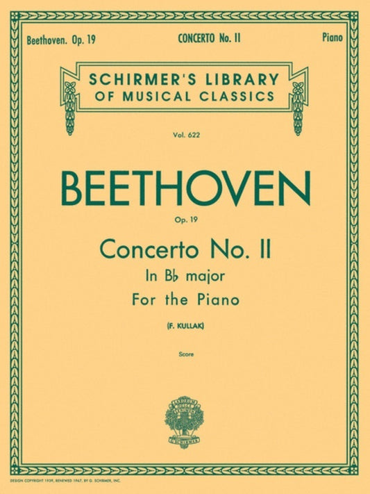Beethoven Concerto N.2 In B Flat Op 19 2 Pianos