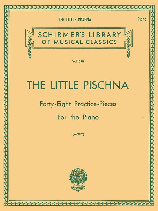 The Little Pischna 48 Practice Pieces Piano (Softcover Book)