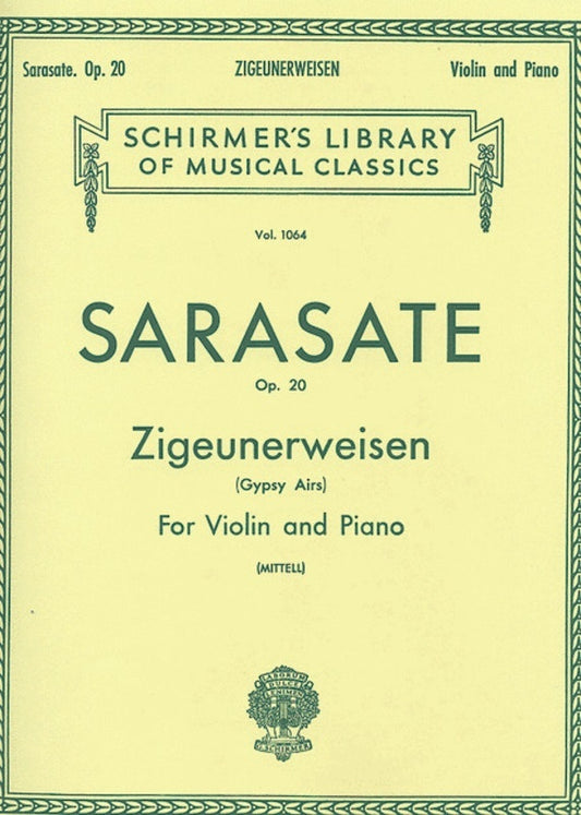 Sarasate Zigeuner.Op 20 Lib.1064 Violin