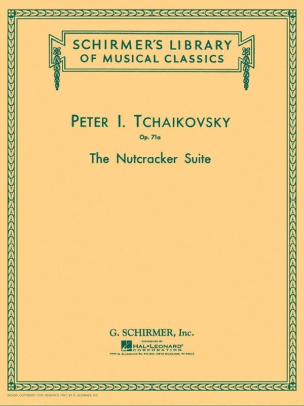 Tchaikovsky Nutcra.Op 71A Lib.1359 Piano D