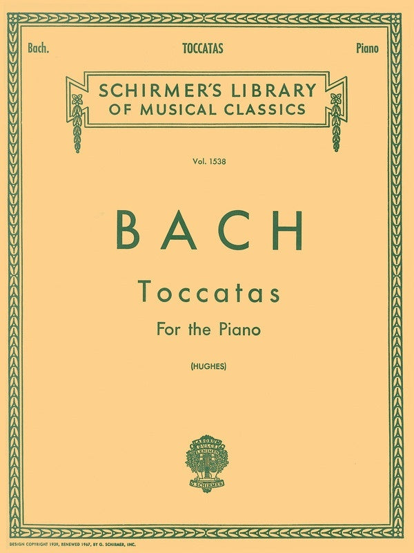 Bach Toccatas Lib.1538 Piano