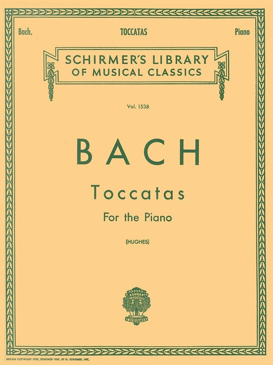Bach Toccatas Lib.1538 Piano