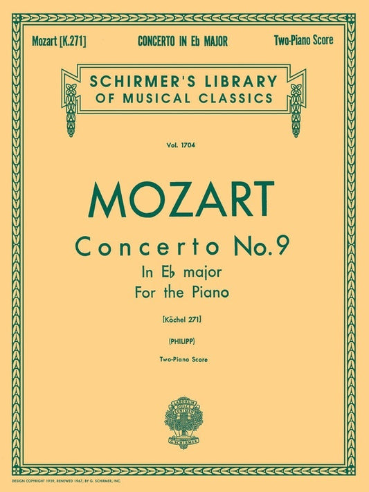 Mozart Concerto N.9 K271 Lib.1704 2 Pianos