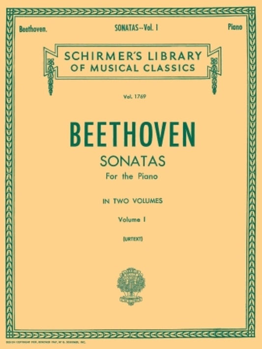 Beethoven - Piano Sonatas Vol 1 (Softcover Book)